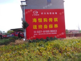 环江农村墙体广告给农村人民带来方便