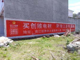 环江墙体广告公司全面解决农村墙体广告痛点