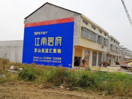 环江农村墙体广告在不同形式上面展现的不同特色