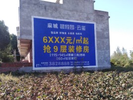 环江墙体广告的好处