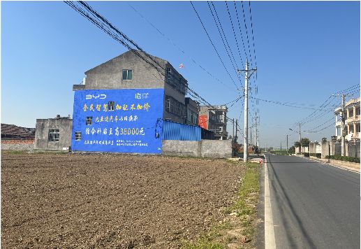 环江墙体广告用的是什么漆？