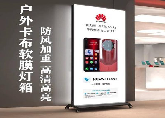 环江户外防水灯箱的应用特点及适用范围。